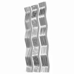 Best deal 😍 Miles Shay Metal Art Modern Metal Sculpture Abstract Contemporary Aluminum- Harmony , Silver 🔥