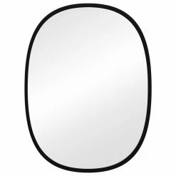 Cheapest 🧨 Umbra Hub Mirror Oval 18"x24", Black 💯