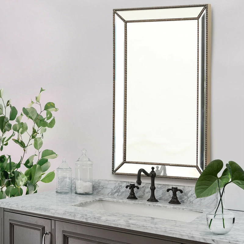 Best Pirce โจ Abbyson Living Cosmo Rectangle Wall Mirror ๐ - Image 3