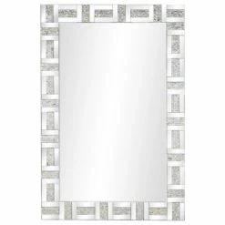 Cheapest 🔥 Brimfield & May Glam Silver Wood Wall Mirror 35793 😉
