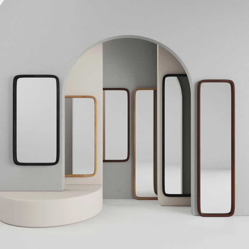 Flash Sale ๐งจ Madeleine Home Inc. Harriet Accent Mirror, Natural, 20"x40" ๐ - Image 6