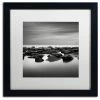Best deal ⌛ Trademark Fine Art 'High Tide' Matted Framed Canvas Art By Dave MacVicar 😍