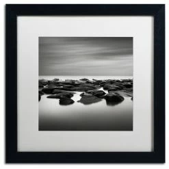Best deal ⌛ Trademark Fine Art 'High Tide' Matted Framed Canvas Art By Dave MacVicar 😍