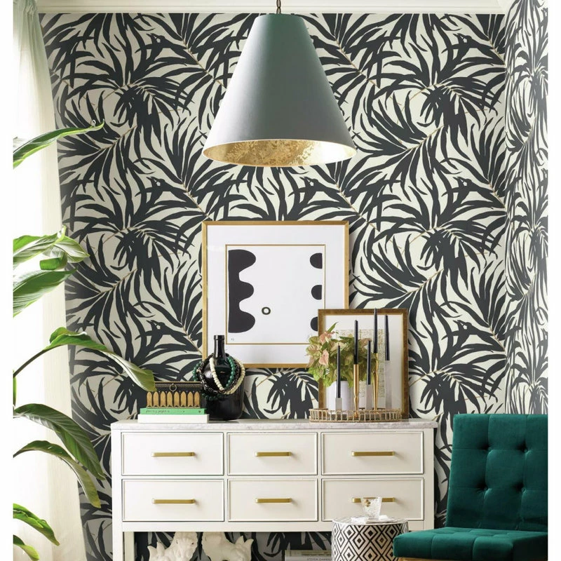 Best deal 🔥 York Wallcoverings Bali Leaves Wallpaper 🎁 - Image 3