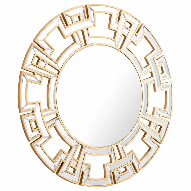 Best reviews of ๐ Abbyson Living Pierre Round Wall Mirror, Gold ๐ - Image 3
