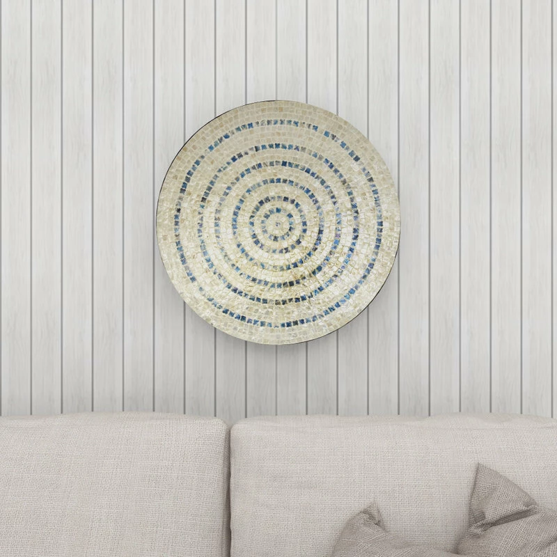 Hot Sale π Brimfield & May Coastal Beige π© Mother Of Pearl Wall Decor 47339 π₯ - Image 7