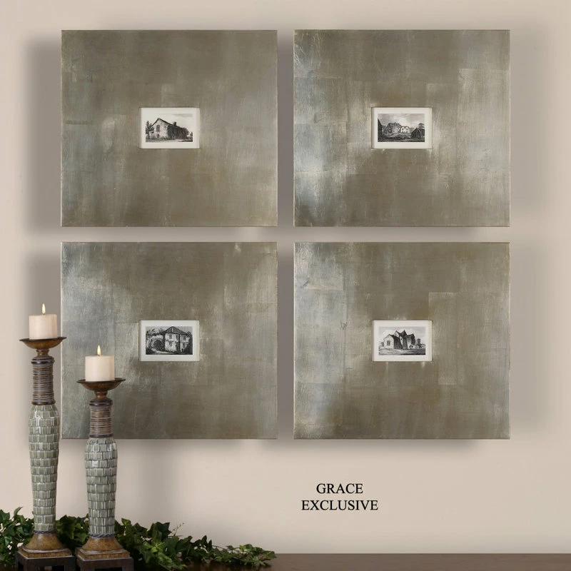 Wholesale โญ Uttermost Historical Buildings 4-Piece Framed Art Set, 23.13"x21.13" ๐ฅ - Image 2