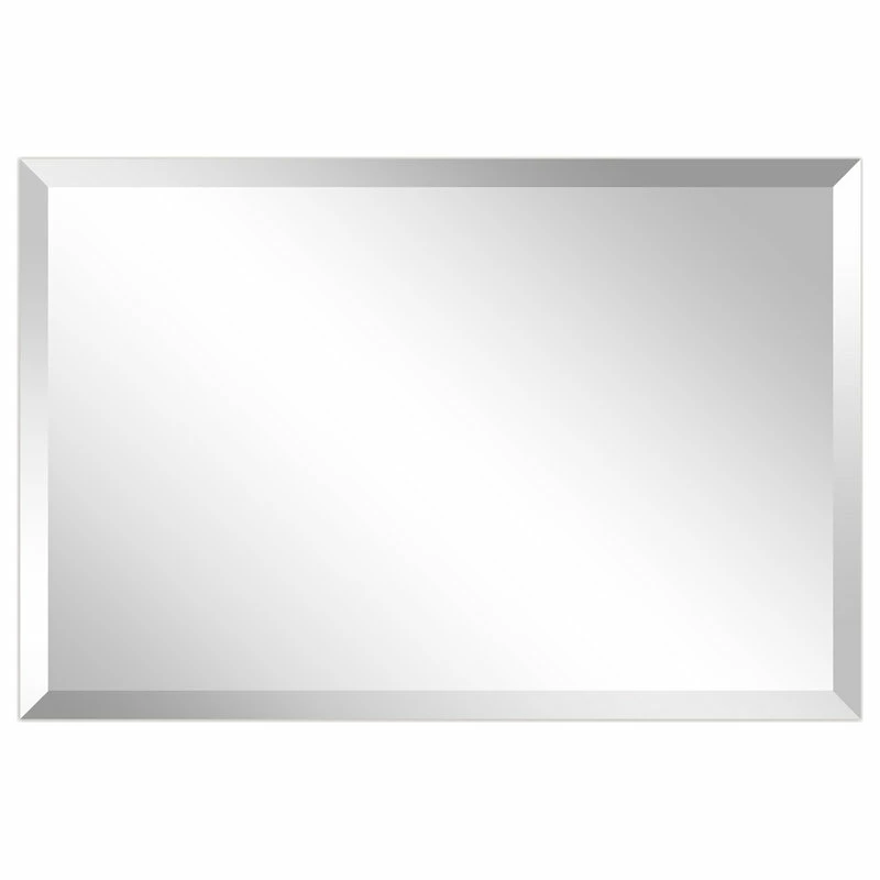 Promo ๐ Empire Art Direct Frameless Beveled Prism Rectangle Wall Mirror, 1" Beveled Edge, 30"x20" ๐ - Image 3