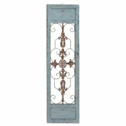 Deals 😉 Brimfield & May Farmhouse Teal Wood Wall Decor 55256 🛒