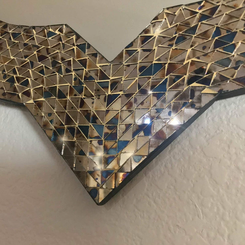 Buy ๐คฉ DecorShore ™ Andalusian Quatrefoil Mirror, Lindaraja Designer Mosaic Glass Framed Wall Mirror ๐ - Image 5