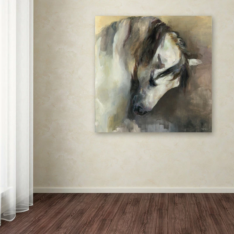 Flash Sale ๐ฅฐ Trademark Fine Art Marilyn Hageman 'Classical Horse' Canvas Art, 35"x35" โญ - Image 3