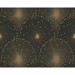 Brand new ✨ Tapetenshop Spot 3, A Hint Of Elegance Metallic, Black Wallpaper Roll, Modern Wall Decor 😍