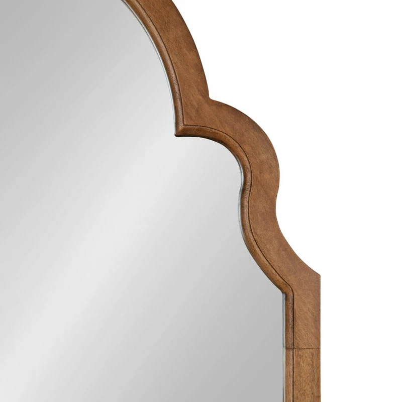 Brand new 😉 Uniek Hogan Arch Framed Mirror, Rustic Brown, 24x36 ✨ - Image 3