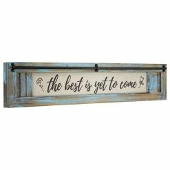 Top 10 😍 American Art Decor, Inc. Best Is Yet To Come Vintage Canvas Sign 😀