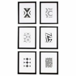 Top 10 ✨ Uniek Calter Framed Print Art Set, Black 6 Piece ❤️