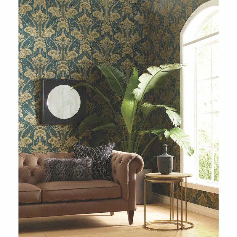 Best reviews of 🌟 York Wallcoverings Nouveau Damask Wallpaper 💯 - Image 2