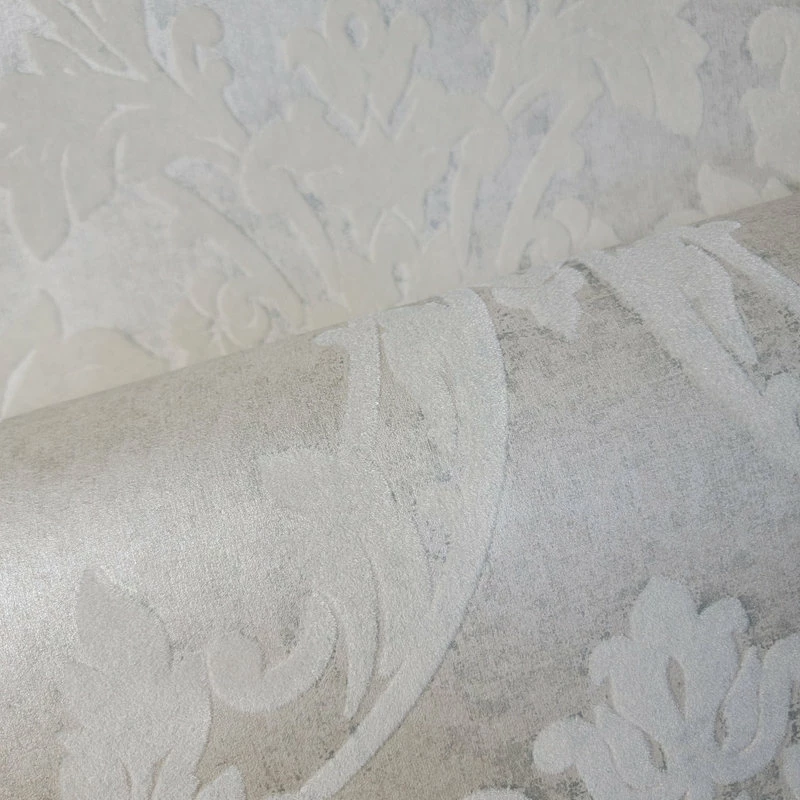 Best reviews of 🔥 Portofino Wallpaper Flocking Taupe Tan Off White Flocked Damask Velvet, 21 Inc X 33 Ft Rol ⭐ - Image 10