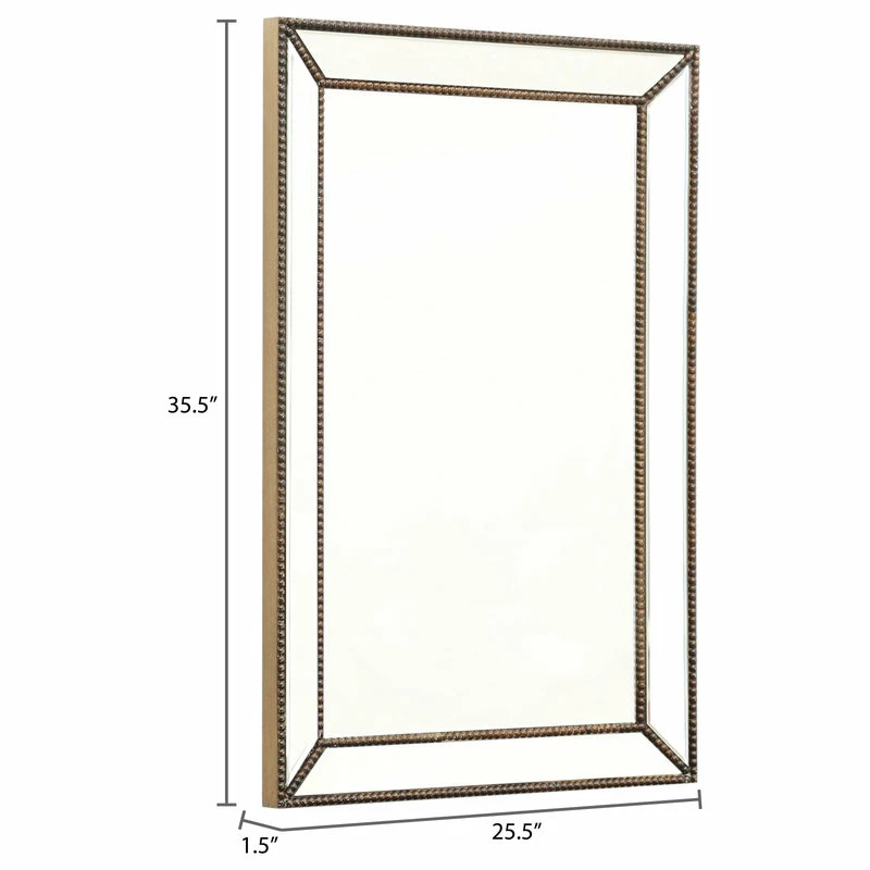Best Pirce โจ Abbyson Living Cosmo Rectangle Wall Mirror ๐ - Image 7