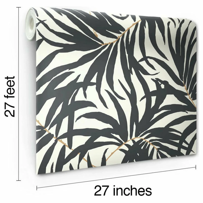 Best deal 🔥 York Wallcoverings Bali Leaves Wallpaper 🎁 - Image 8