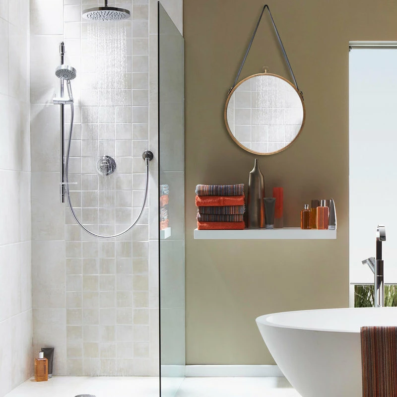 Best Pirce ✨ Infinity Instruments, Ltd. Large Farmhouse Wall Mirror, Circle 😍 - Image 5