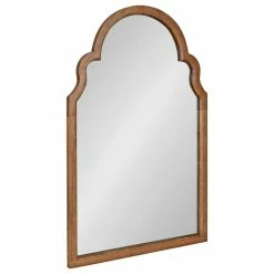 Brand new 😉 Uniek Hogan Arch Framed Mirror, Rustic Brown, 24x36 ✨
