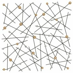 Buy โ Brimfield & May Black Metal Contemporary Wall Decor, 24x24x1 ๐