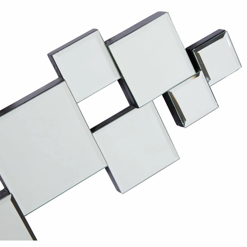 Outlet 🎉 Brimfield & May Glam Silver Glass Wall Mirror 55904 🌟 - Image 5