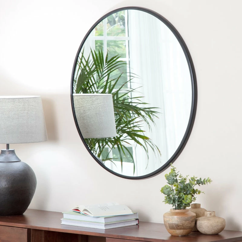 Promo ⌛ Habitat Adelina Black Circular Mirror 🛒 - Image 6