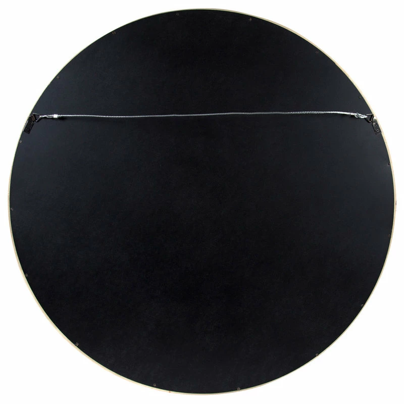 Wholesale ✔️ Uniek Inc. Hutton Round Decorative Wood Framed Wall Mirror, Natural, 30 Diameter 🌟 - Image 5