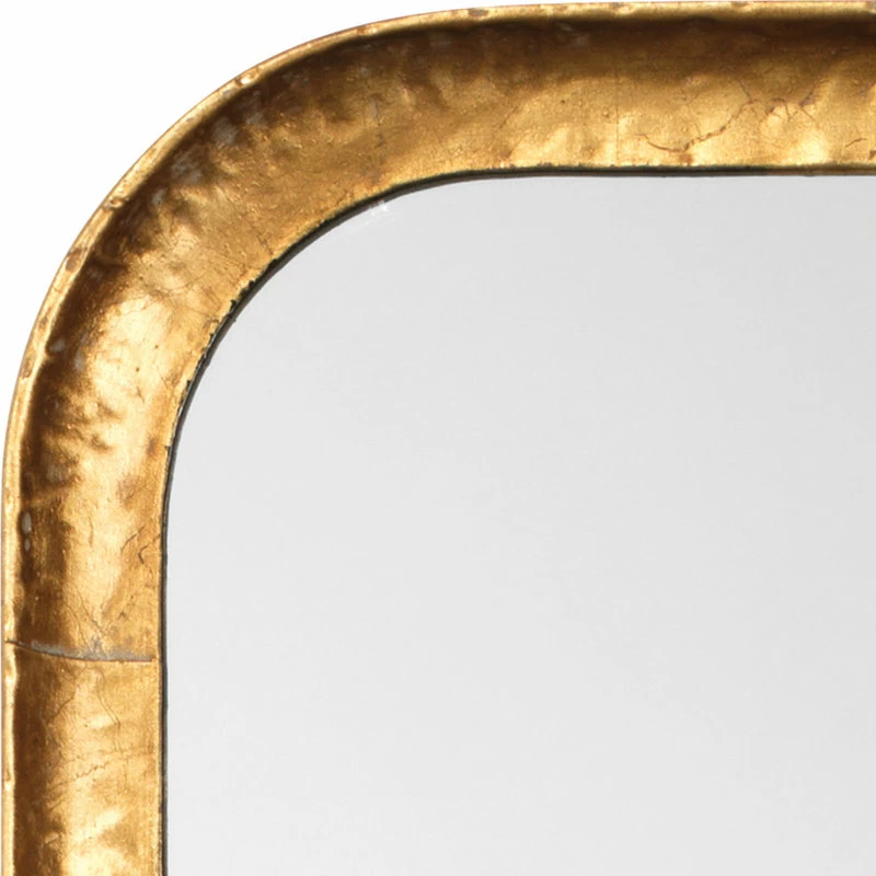Coupon 👏 Jamie Young Company Reversible Position Gold Iron Capital Rectangle Wall Mirror 🌟 - Image 4