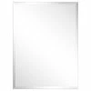 Discount 👍 Empire Art Direct Frameless Beveled Prism Rectangle Wall Mirror, 1" Beveled Edge, 40"x30" 🛒