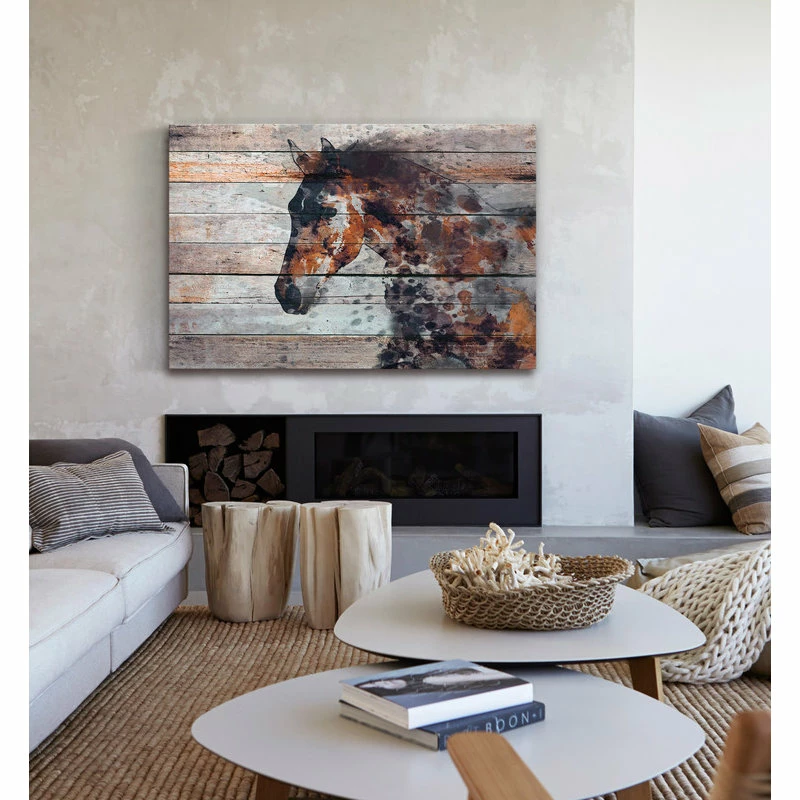 Cheap ๐งจ Marmont Hill, "Fire Horse" By Irena Orlov Painting On Wrapped Canvas, 36x24 ๐ - Image 3