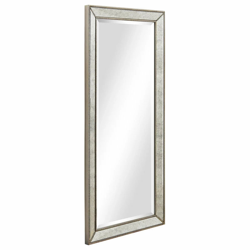Best reviews of 🥰 Empire Art Direct Champagne Beveled Antique Wall Mirror, 1" Beveled Center, Wood Frame, 24"x54" ✨ - Image 2