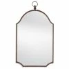 Budget 🤩 BASSETT MIRROR CO. Malina Wall Mirror Bronze Metal, Iron 😍