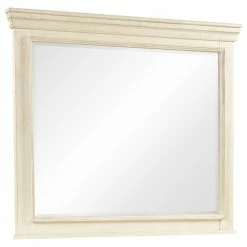 Outlet ⭐ Ashley Furniture Industries Bolanburg Bedroom Mirror, White B647-36 🌟