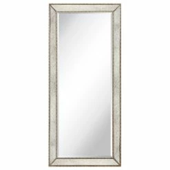 Best reviews of 🥰 Empire Art Direct Champagne Beveled Antique Wall Mirror, 1" Beveled Center, Wood Frame, 24"x54" ✨