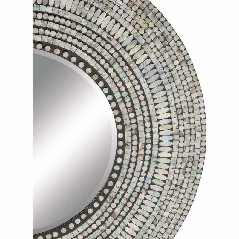 Brand new π₯° Brimfield & May Coastal Multi Colored Wood Wall Mirror 49074 π - Image 3