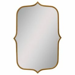 Top 10 🛒 Stratton Home D�cor Stratton Home Decor 36" Hillary Gold Metal Mirror ✔️