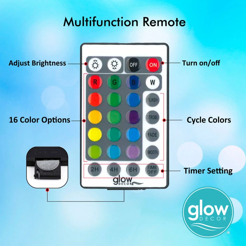 Coupon 🌟 Glow Decor All Hallow'S Eve 18x24 Backlit Print With Remote Control 🌟 - Image 4