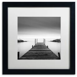 Best Sale 🔔 Trademark Fine Art 'Leuty' Matted Framed Canvas Art By Dave MacVicar ⌛