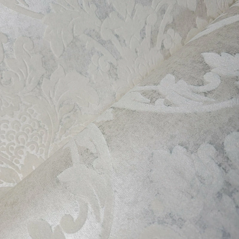 Best reviews of 🔥 Portofino Wallpaper Flocking Taupe Tan Off White Flocked Damask Velvet, 21 Inc X 33 Ft Rol ⭐ - Image 11