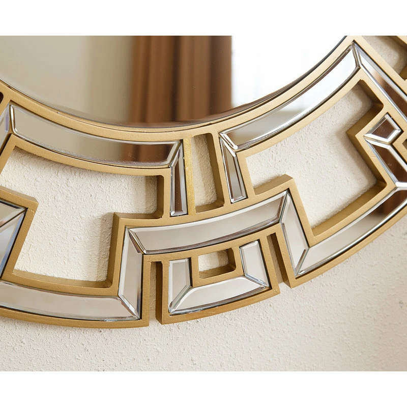 Best reviews of ๐ Abbyson Living Pierre Round Wall Mirror, Gold ๐ - Image 6