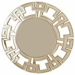 Best reviews of 🎁 Abbyson Living Pierre Round Wall Mirror, Gold 🔔