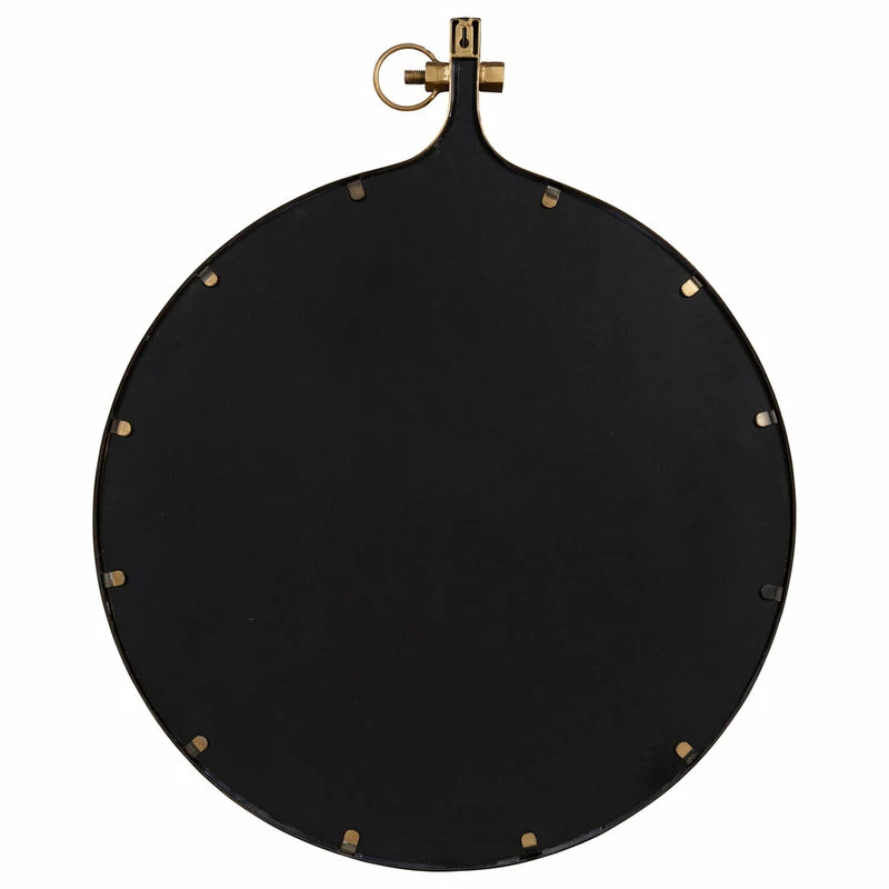 Budget 🥰 Uniek Yitro Round Wall Mirror, Gold ✨ - Image 4