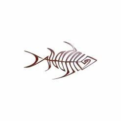 Hot Sale 😀 Modern Artisans Metal Bonefish Garden Wall Sculpture 😀