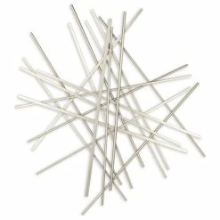 Hot Sale ✔️ Cheungs Abstract Silver Bar And Panel Wall Decor Piece 💯