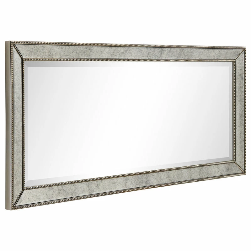 Best reviews of 🥰 Empire Art Direct Champagne Beveled Antique Wall Mirror, 1" Beveled Center, Wood Frame, 24"x54" ✨ - Image 4