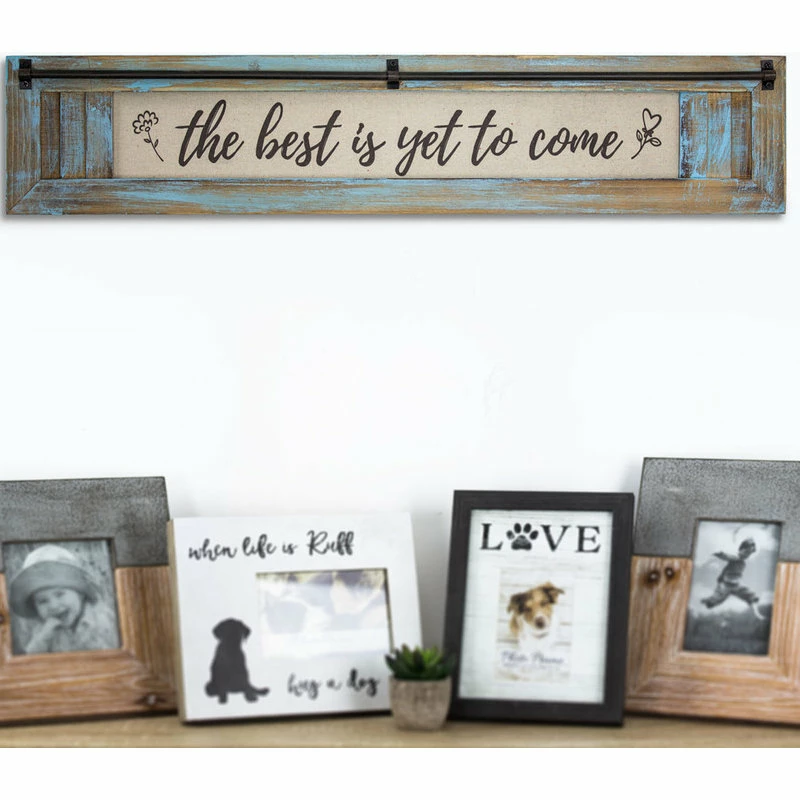 Top 10 😍 American Art Decor, Inc. Best Is Yet To Come Vintage Canvas Sign 😀 - Image 2