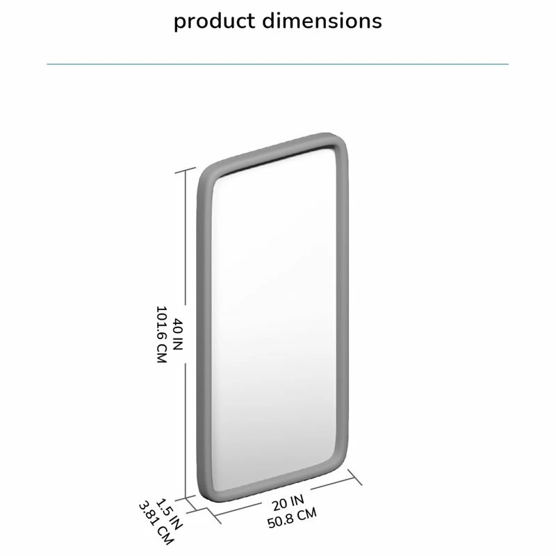 Flash Sale ๐งจ Madeleine Home Inc. Harriet Accent Mirror, Natural, 20"x40" ๐ - Image 12