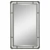 Hot Sale 🤩 Aspire Home Accents, Inc. Morse Industrial Metal Wall Mirror ❤️